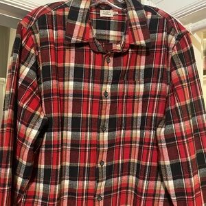 Flint and Tinder Men's Jackson Flannel Shirt Brick Red XL